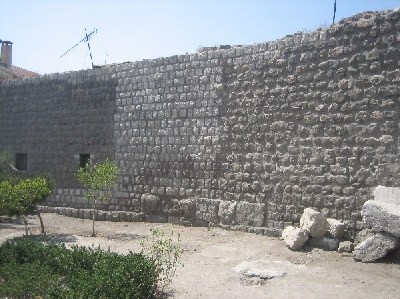 Stadtmauer an der Paulskirche